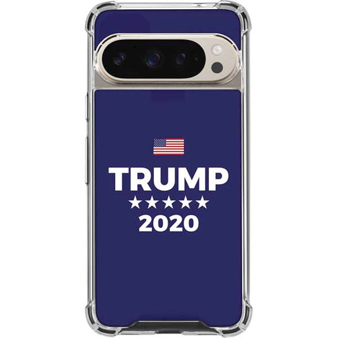 Trump 2020 Blue Pixel 9/9 Pro Clear Case